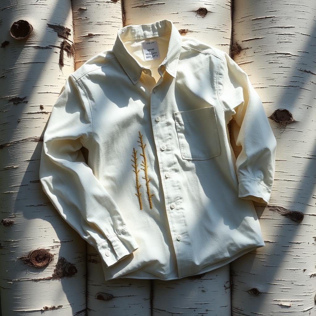 Birchstand — Tone-on-Tone Embroidery