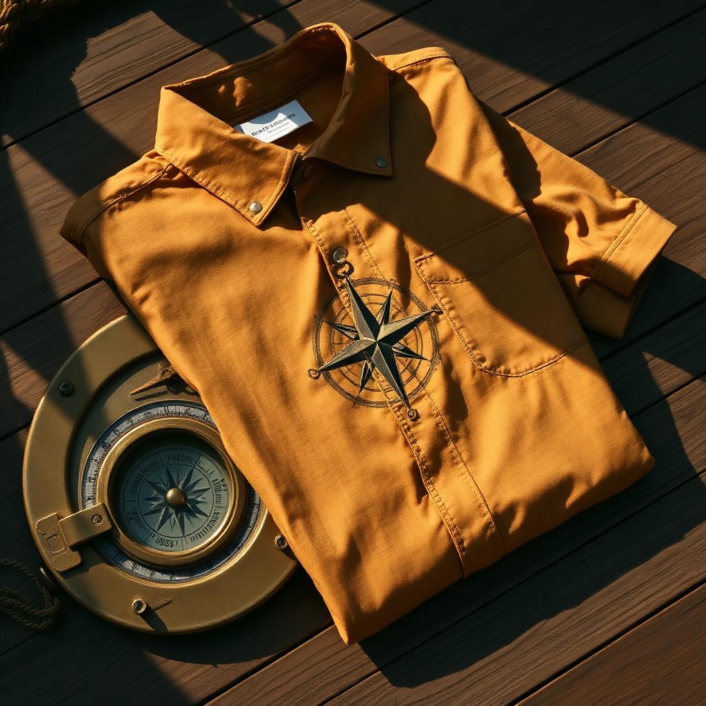 Compass — Heat Deboss